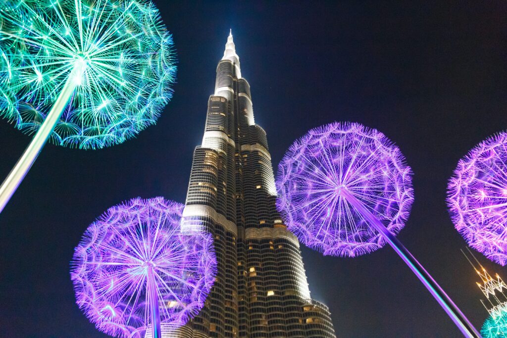 Tallest tower of Dubai